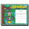 Appreciation Stock Certificate w/ Monkey and Bananas